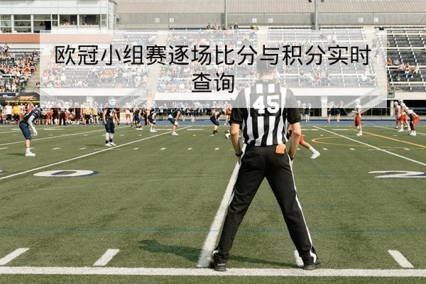 欧冠小组赛逐场比分与积分实时查询